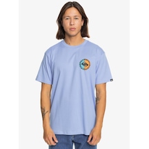 Quiksilver Long Fade Ss Erkek T-shirt-28524-açık Mavi Açık Mavi