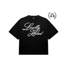 Startmore Locally Hated Vintage Y2k Tee T-shirt Siyah