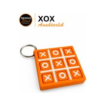 Xox Anahtarlık Dönebilen Harf Mekanizmalı Xo Tic Tac Toe Anahtarlık Oyunu & Stres Oyuncağı