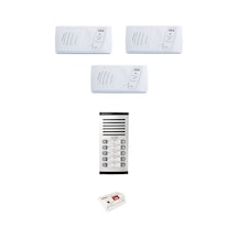 Nts Diafon Sesli Üç Daire Için Villa Kit Set Komple