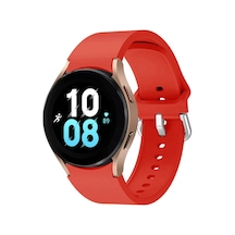 Samsung Galaxy Watch 4 5 6 7 Fe 40 40 44 Classic 42 43 46 47 Mm Uyumlu Kavisli Silikon Kordon