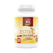 Ncs Ester C Vitamini 1000 Mg 180 Tablet Kara Mürver Turunçgil Bio