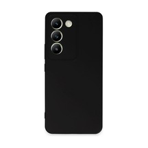 Vivo V30 Lite 4g Kılıf First Silikon - Siyah 0.2M-Çok Renkli