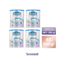 Senimil Laktozsuz Bebek Sütü 350 G 4 Adet