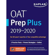 Oat Prep Plus 2019-2020: 2 Practice Tests + Proven Strategies + Online