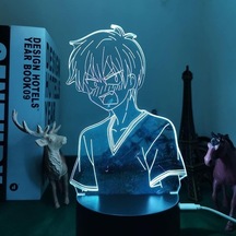 Goldenqian Manga 3d Lamba Meyve Sepeti Sohma Şekil Odası Dekor Için Gece Lambası Çocuklar Doğum Günü Hediye Meyve Sepeti Anime Led Işık Yatak Odası Pwoc4w Siyah