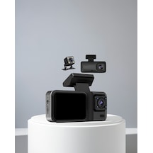 3 Kameralı Araç İçi Kayıt Cihazı Full Hd Wi-fi Gece Görüşlü