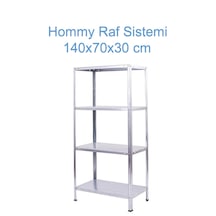Hommy Raf Sistemi 140x70x30 Cm Gri