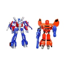 Işıklı 2'li Power Robot Transformer Dönüşen Araçlar