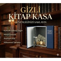Ers Kitap Görünümlü Gizli Kasa