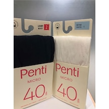 Penti Muz Micro 40 Külotlu Çorap 2 Adet 001