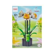 Toysan Flowers Nergis Çiçeği Yapı Blok Seti 838 Parça 10111