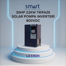 Smart - İnges 30 Hp 22 Kw Trifaze Solar Pompa İnverteri - 380 Volt Güneş Enerji Sistemi Sürücüsü