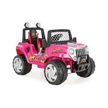 Pilsan Ranger 12 V Uzaktan Kumandalı Akülü Araba Metalik Pembe