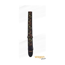 Wagon Straps Vintage Serisi Gitar Askısı - Brown Garden