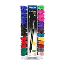 Pensan Fineliner Keçe Uç Kalem Stand 502 Li 6500 Çok Renkli