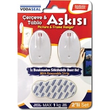 Vodaseal Çerçeve Ve Tablo Askısı 2 Li Set