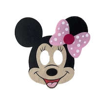 Niyet Maske - Minnie Mousse Maske - Keçe - Parti