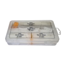 128 Parça Plastik Dübel Seti 10Mm-8Mm-7Mm-6Mm