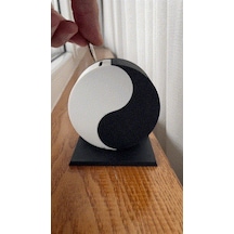 Yin Yang Kumbara İki Bölmeli Denge Figürlü Dekoratif Kumbara