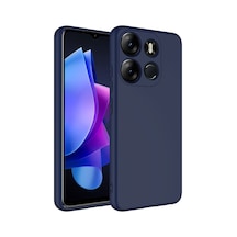 Tecno Spark Go 2023 Kılıf Kadife İç Yüzey Yumuşak Dokulu Kamera Korumalı Kapak Mara