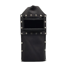 Mtweld Kaynakçı Baş Maskesi Deri Kapaklı Kaynak Maskesi