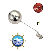 Krom Şamandıra 316 Kalite Cf8m Paslanmaz 1'' Flatör