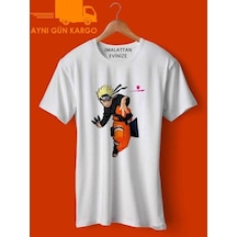 Camisa Naruto Tasarım Baskılı Tişört Tshirt Ücretsiz Kargo