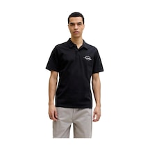 Jack & Jones Jack&jones 12288118 Yakali Erkek Tshirt - Siyah