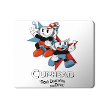 Cuphead And Mugman Baskılı Mousepad Mouse Pad