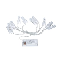 Led Işıklı Fotoğraf Mandalları 10 Lu 1,5 Metre Yd1043 Standart