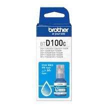 Brother Btd100c Cyan Mavi 5.000 Sayfa Şişe Mürekkep Dcp-t230-t430-t530-t730-t830 Mfc-t930-t935