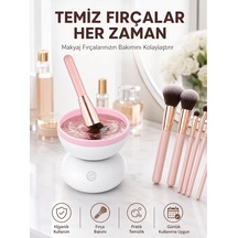 Usb Çalışan Otomatik Makyaj Fırçası Temizleme Makinesi - Mh-hs5815-6345