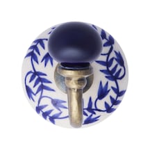Yargıcı Seramik Detaylı Metal Dekoratif Askı 6x10 Cm 26knha1018c St