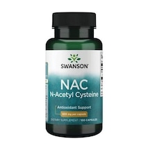 Swanson N.a.c N-acetyl Cysteine 600 Mg 100 Kapsül