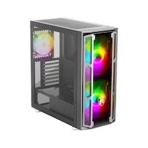 Green Grıffın G6 2x200 Mm 1x120 Mm Argb 2x3.2 1x Type-c Kumandalı Oyun Kasası Psu Yok