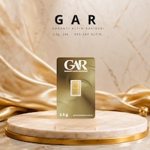 2 Adet 2.5 Gr 24 Ayar Altın 995 Gar