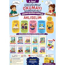 4.sınıflar İçin Okumayı Sevdiren 10'lu Hikaye Seti Maskot Çocuk