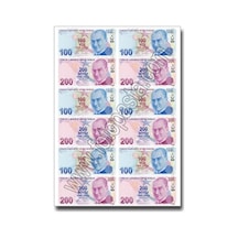 Türk Lirası Yenilebilir Resim Baskısı N11.15915