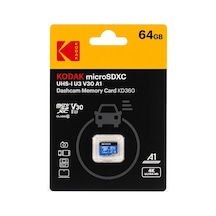 Kodak 64gb Uhs-ı U3/v30/a1 Araç Kamerası İçin Micro Sd Kart Kd360
