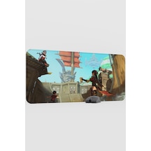 Beidou Genshin Impact Anime Gacha V4 - 90x40 Xxl Gaming Mouse Pad Fare Altlığı
