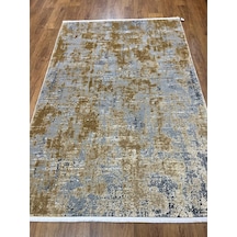 Bugo Concept Akrilik Viskon Grey Gold Makina Halısı 160x230 Diğer