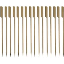 25cm. Yassı Bambu Çöp Şiş 200 Adet
