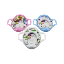 Softy Et-045 Çocuk Klozet Oturak Kulplu Comfort Lüx Konforlu Resimli Süngerli