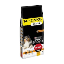 Purina Pro Plan Medium Adult Tavuklu Yetişkin Köpek Maması 14 KG + 2500 G
