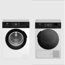 Beko KM 1100 Kurutma Makinesi - CM 11141 Çamaşır Makinesi 2'li Set
