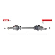 MGA 70456 AKS SOL FIESTA V FUSION 02- 1.4 TDCI