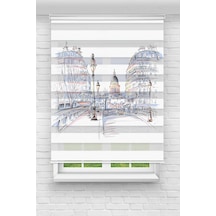 Perdeoutlet38 Baskılı Renkli Şehir Dijital Baskılı Zebra Perde-cocuk Odası-stor Perde Model:tycfece12b7c15ca091141700 Çok Renkli
