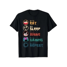 Laoyaoyifu Anime Manga Kawaii Otaku Özel Baskılı T-shirthakierkek Haki