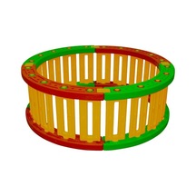 Plastik Yuvarlak Oyun Alanı King Kids Rg 6010
